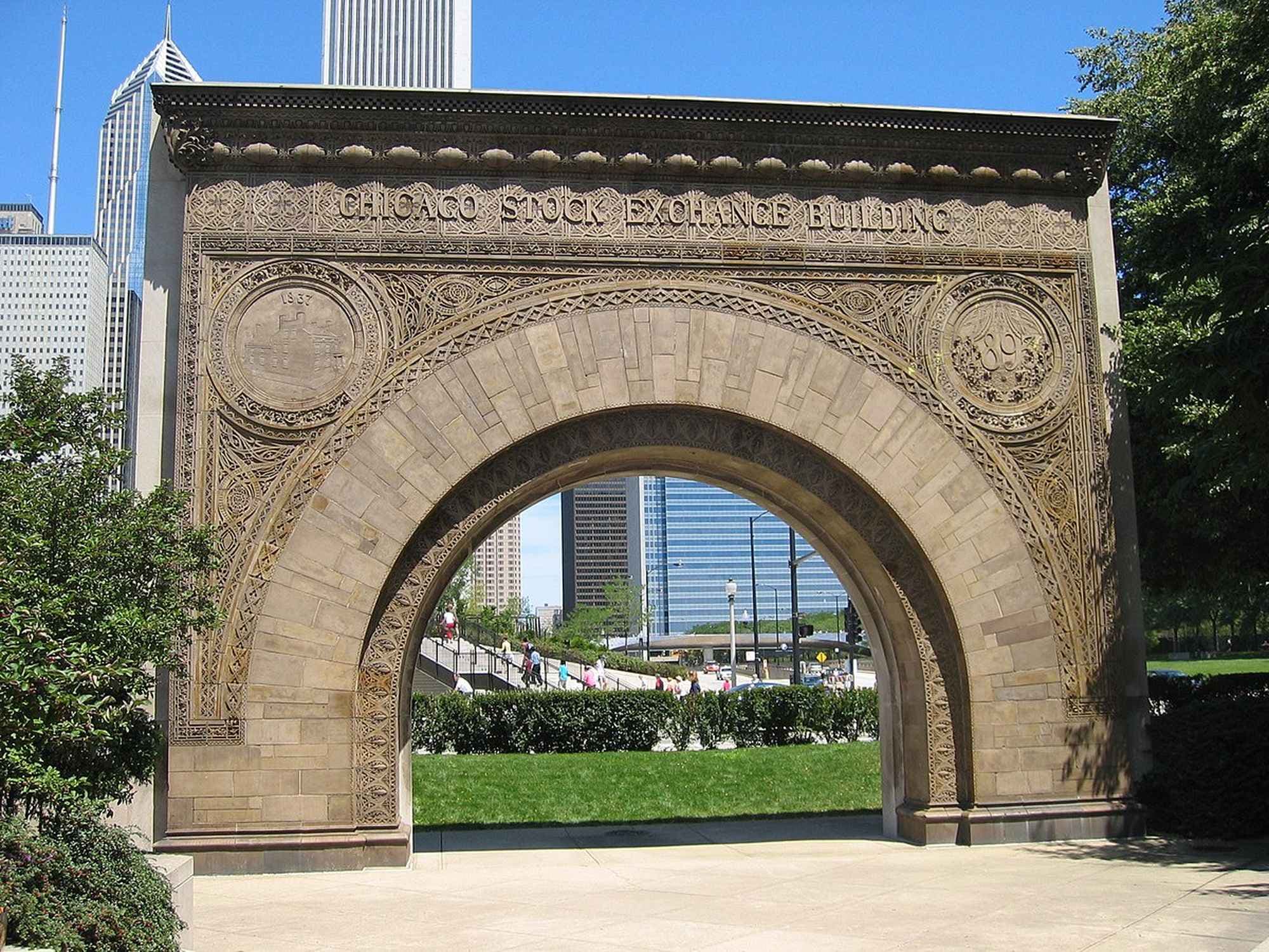 Chicago Stock Exchange Arch