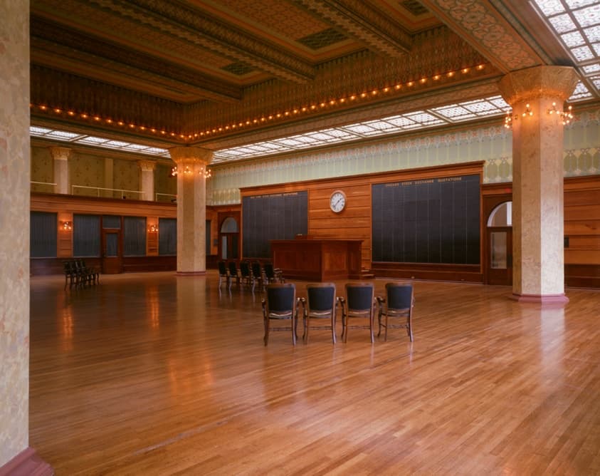 Chicago Stock Exchange Trading Room