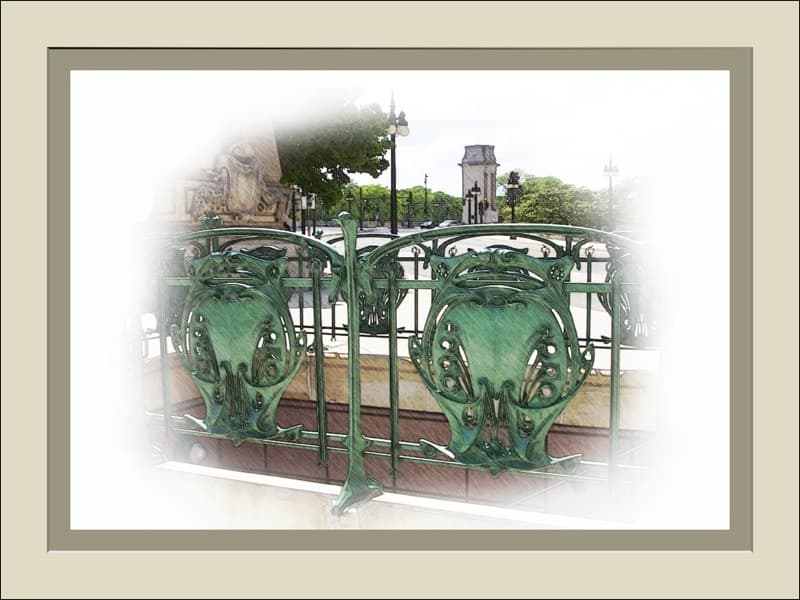 Hector Guimard Metro entrance