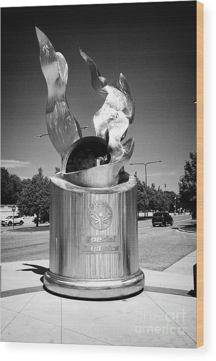 Special Olympics Flame of Hope Monument