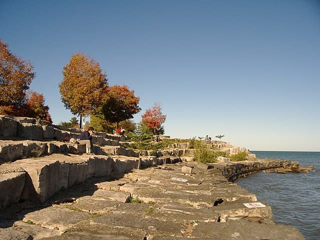 Promontory Point Marker